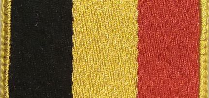 Belgium Zászló felvarró