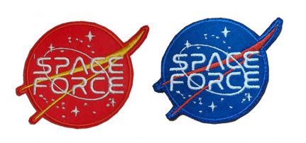 NASA Space Force Felvarró