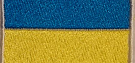Ukrán Zászló felvarró