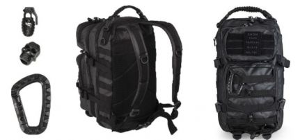 US Assault I. Small Tactical Black 20L