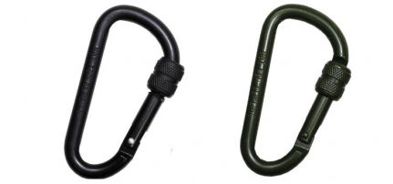 Karabiner Biztonsági Záras  Mfh 60*6mm /db