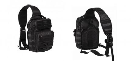 Tactical Black Taktikai Válltáska 10 L