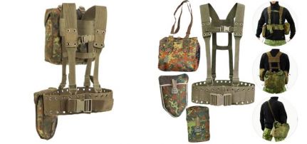 Málhaöv Táskával, G3 Bundeswehr Flecktarn
