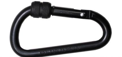 Karabiner Mfh alumínium 80*8mm /db