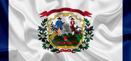 Nyugat-Virginia Zászlaja 90*150cm